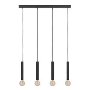 Cortenova 4LT Pendant Black E27 4x60w
