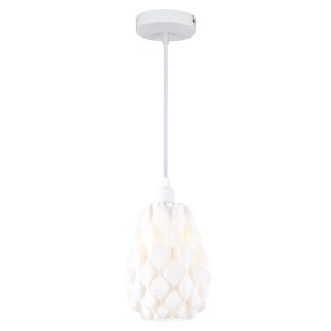 Weavesphere Narrow Pendant White E27 1x40w