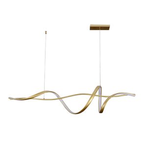 Drift Pendant Gold LED 32W 3000K
