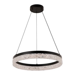 Glint Pendant Black LED 30W 3000K