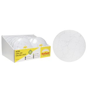 Radiant GSD Ceiling Light Aura LED 12W (Sell in PDQ of 10 only)