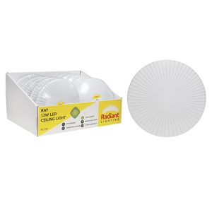 Radiant GSD Ceiling Light Ray LED 12W (Sell in PDQ of 10 only)