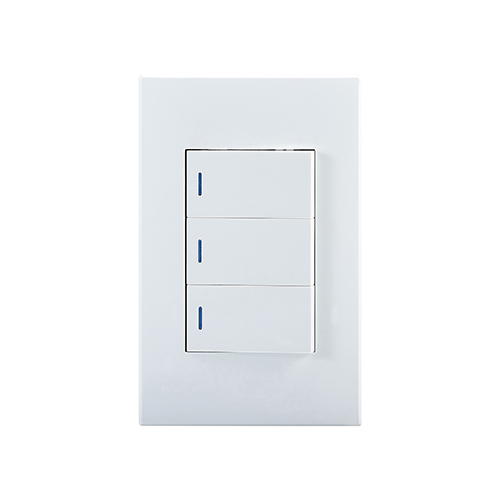 Horizon Modern 3L2W Switch White
