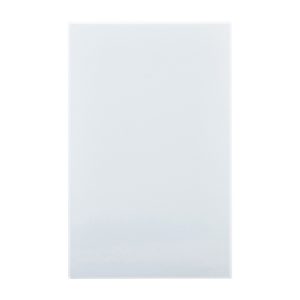 Horizon Modern Blank Plate White 4x2