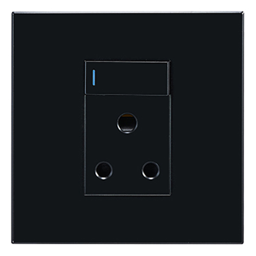 Horizon Modern Single Socket16a BLK 4X4