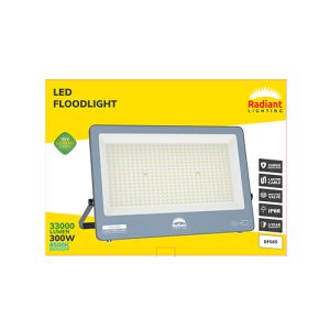 LED 300W Trade Floodlight Grey 6500K