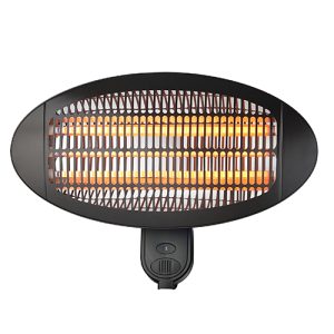 Radiant Wall-mounted Quartz  Heater 2000W Indoor or Outdoor