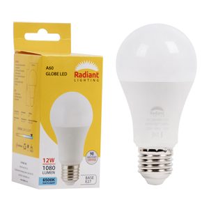 A60 12w LED E27 6500K 105lm