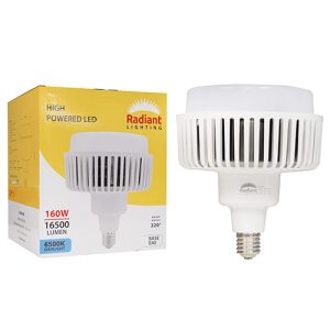 High Powered 160w LED E40 6500K 16500lm