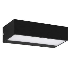 Onyx Outdoor W/Light Black LED 2x4.5w