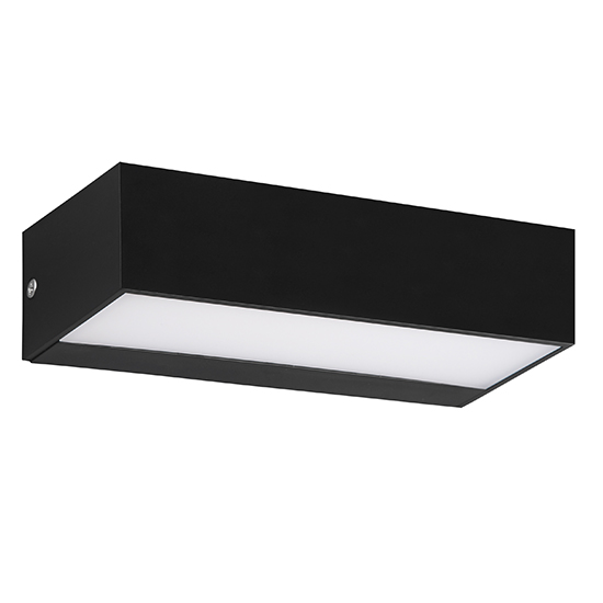 Onyx Outdoor W/Light Black LED 2x4.5w