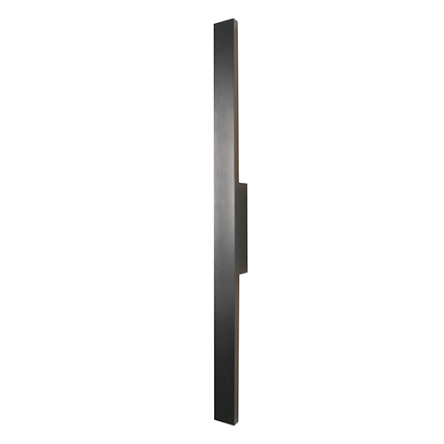 Strut Outdoor Wall Light Black LED 24W