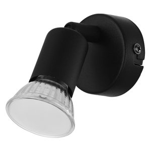 Buzz 1LT Spot Light Black LED GU10