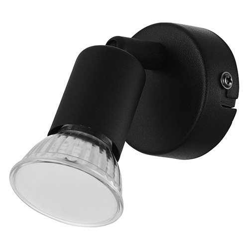 Buzz 1LT Spot Light Black LED GU10