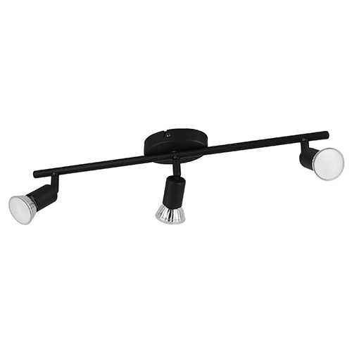 Buzz 3LT Spot Light Black LED GU10