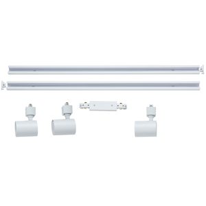 Elos 3LT Track Spotlight Kit White GU10 3 x 5W