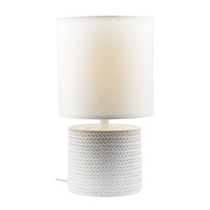 Valencia Table Lamp White E27 1x40w
