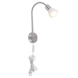 Eurolux Wall Light Satin Chrome