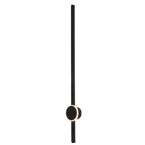 Nevo Backlit Wall Light Black LED 12W
