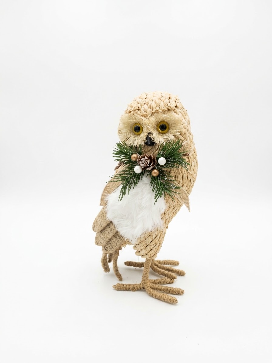 Woven Owl Large